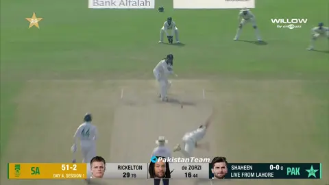 Shaheen Shah Afridi 4-33 (8.5) vs South Africa 👀🔥🔥 1st Test 2025 - Gaddafi, Lahore Ball By Ball Highlights