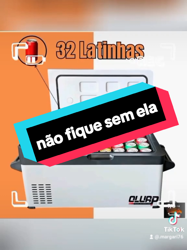 geladeira portátil para caminhão camping acampamento pescaria 20L quadri volt  #geladeira #portatil #novidades #tiktokvira #tiktokshopbrasil 