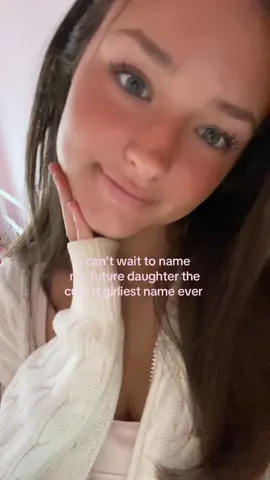 top of my list is Audrey!! what’s everyone’s baby name ideas 😸 #babypink #relatable #deer #pink #2000s 