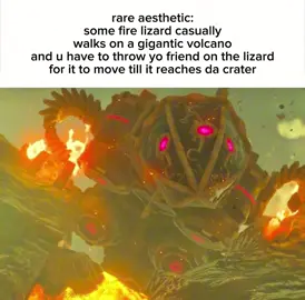 peak character on a peak lizard on a peak moutain in a peak region in a peak map #zelda #botw #nintendo #2017 #nostalgia 