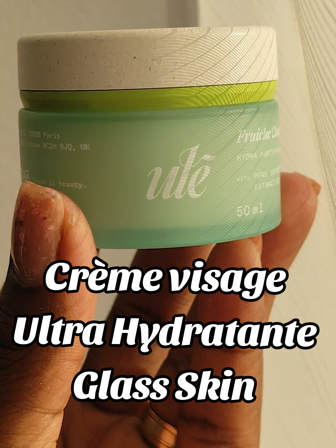 Cette crème a littéralement sauvé mon visage 🤩 @Ulé Beauty  #ule #shiseido #cremevisage #cremehydratante #skincare 