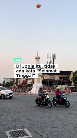 Di Jogja itu ga ada kata “Selamat Tinggal”. Tapi yang ada adalah “Sampai Jumpa Lagi” karena janji untuk kembali ke kota ini lagi 🥰 #malioborojogja #jogja #romantis #quote #jogja24jam 