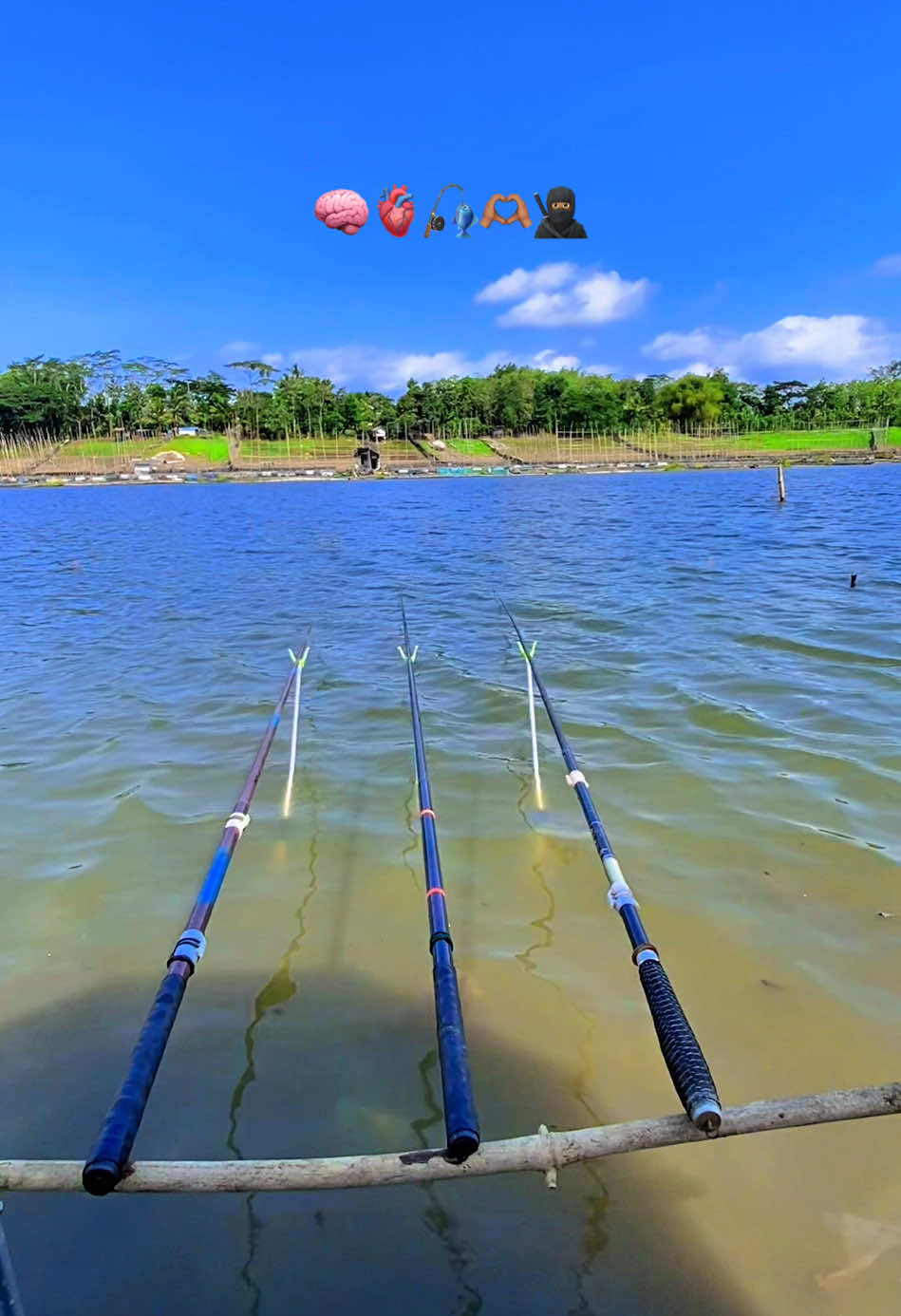 No caption, Just 🎣🫶🏽🥷🏽  @SYAM AR  #spotbonwatu #mancingliaran #mancingmalangselatan #storymancing #fypmancing