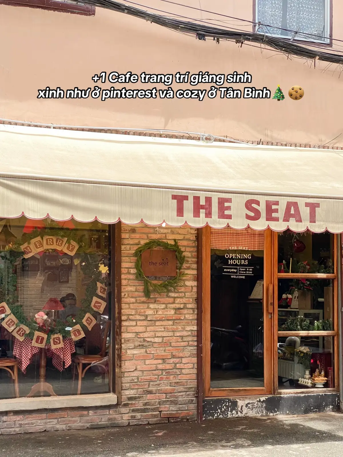 #cafedauda #cafegiangsinh #cafesaigon #cafedepsaigon #christmas 