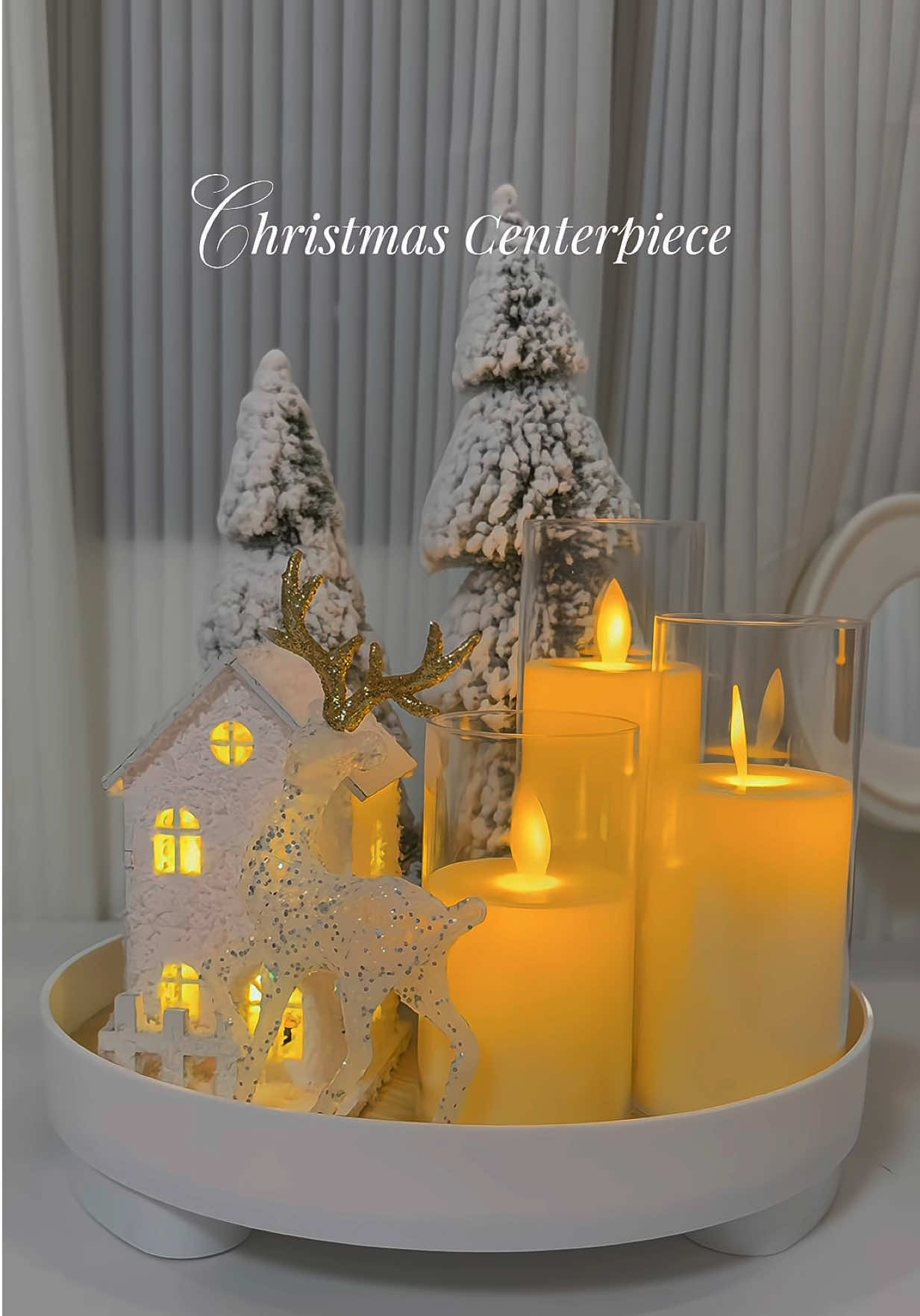 Christmas Centerpiece Ideas 🎄✨#christmascenterpiece #centerpiece #christmastable #tablesetting #christmasdecor 
