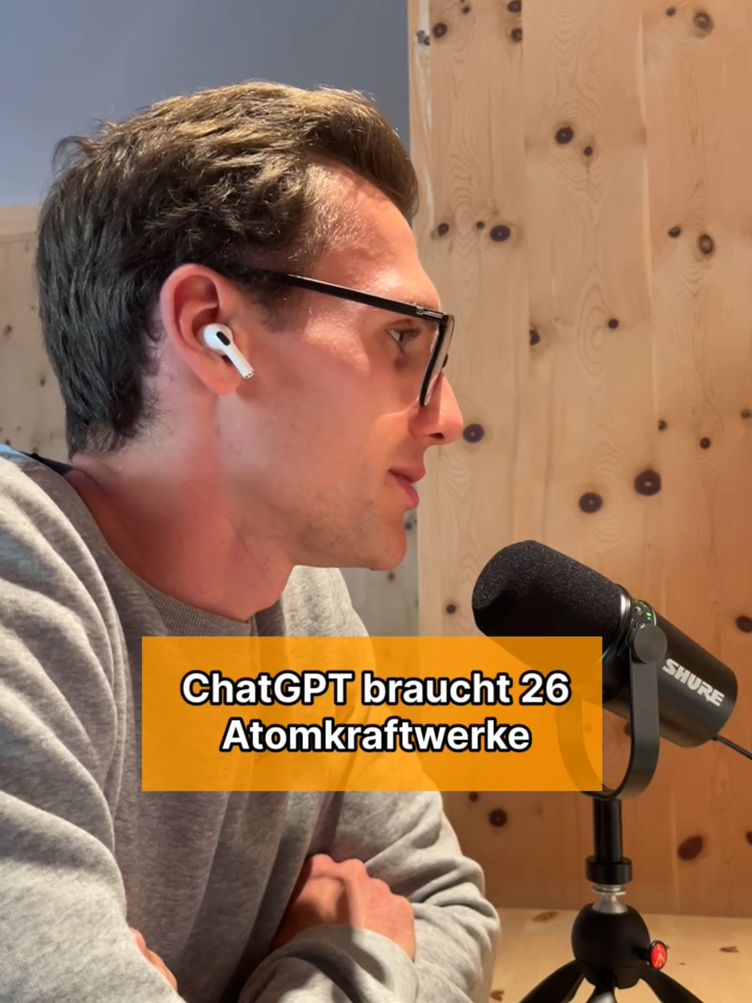 Chat GPT braucht 26 Atomkraftwerke #chatgpt #atomkraft #strom #ai #ki #news