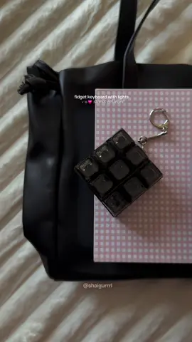 cutie fidget keyboard with lights 🤩💫 #fidget #fidgetboard #keyboard #fidgettiktok #fyp 