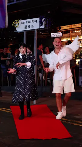 If darkness had style, it’d be Wednesday🕷️👑 Allan Zeman nailed it perfectly. Do you want to meet our “Ghost Busters” squad on the red carpet? 👻 Visit Hong Kong this Halloween to dress up and keep an eye on the street 👀 Stay tuned for the schedule.🗓️ #DiscoverHongKong #DressupShowup #HongKongHalloween2025 #RedCarpetBoy #LKFHalloween 