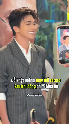 Đỗ Nhật Hoàng thay đổi ra sao Sau khi đóng phim Mưa Đỏ #nhipsongonline #cucvangcuangoai #donhathoang #muado #tiktokgiaitri 
