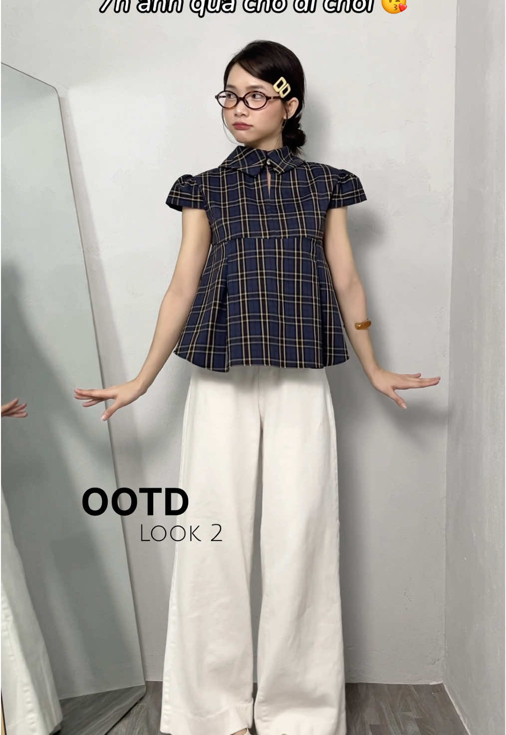 Áo 7h đi chơi nhà @THERDESIGN  #OOTD #nuocloc7mao #fyp #myoutfit #outfit 