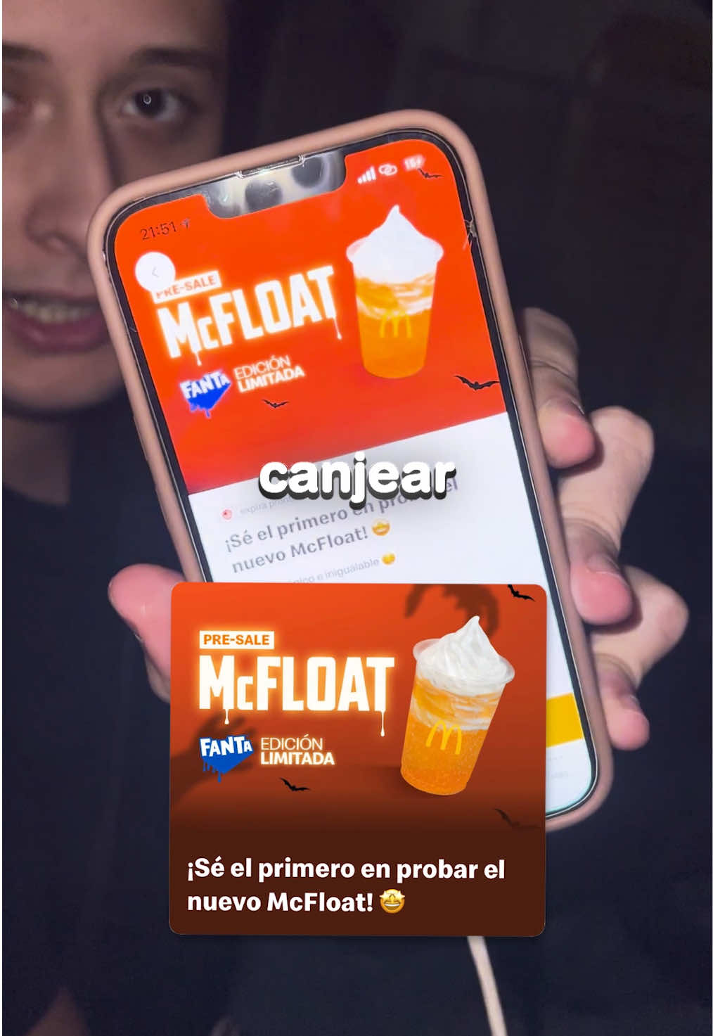 ¡Pruebo el nuevo McFLOAT de McDonalds por Halloween! 😟👻 #paraguay #mcdonalds #postres #paraguay🇵🇾 