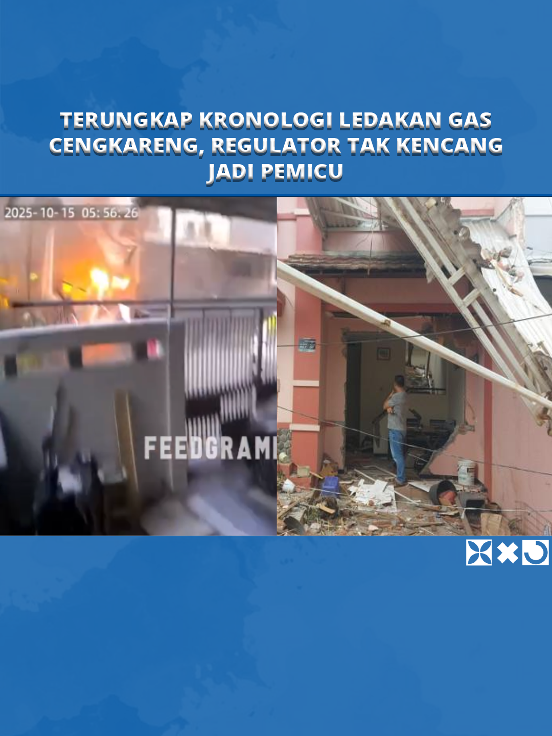 Polisi mengungkap kronologis ledakan gas yang terjadi di rumah Taman Palem Lestari RT 13/16 Cengkareng Jakarta Barat, Rabu (15/10/2025).  Kasat Reskrim Polres Jakarta Barat AKBP Arfan Zulkan Sipayung menuturkan ledakan tabung gas 12 kilo terjadi pukul 5.50 WIB.  #kronologi #tabunggasmeledak #rumah #cengkareng #jakartabarat #tribunnewssultra #fyp #viral