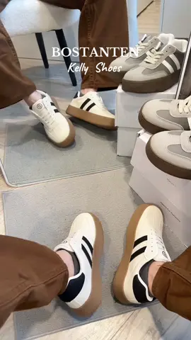 สวย เท่ แมทช์ง่าย #รองเท้าbostanten #bostantenshoes #bostanten #รองเท้าผ้าใบ 
