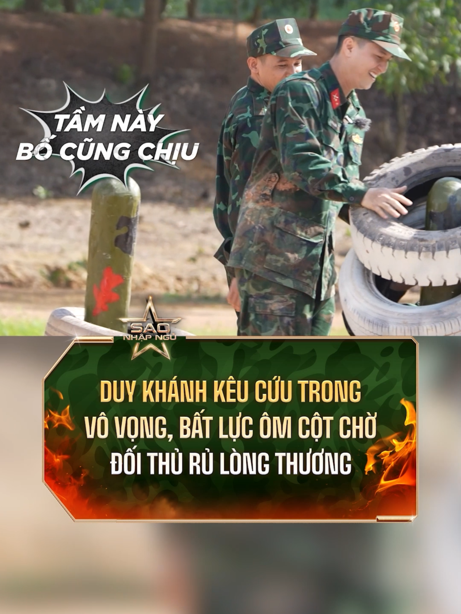 Mà đối thủ hổng có thương ------------------------------ 🎥 Đón xem Sao Nhập Ngũ 2025 - Khi Tổ Quốc Gọi Tên 👉🏻 Từ 03/08 lúc 12h00 trưa trên kênh QPVN và TV360 ❤️‍🔥 21h10 Thứ 4 hàng tuần trên kênh HTV7 và Youtube ⭐ 12h00 trưa Chủ Nhật trên kênh SCTV6 © Bản quyền thuộc về Viettel Media LH quảng cáo tài trợ: 0774.101. 997 #SaoNhapNgu #SaoNhapNgu2025 #ViettelMedia #TV360Xemtheocachcuaban #Clearmen #Duykhanh#Viral