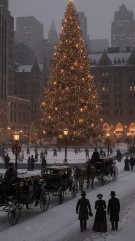 🗽🎄 #nyc #VictorianChristmas #christmas #fyp 