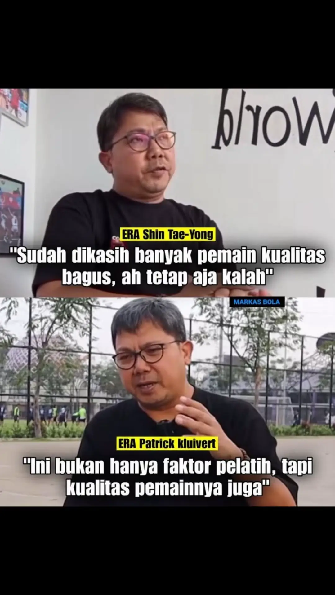 Menarik melihat perbedaan sudut pandang dari pengamat yang sama terhadap dua era kepelatihan Timnas yang berbeda. ​Di era STY, kesalahan dititikberatkan pada pelatih. Namun, di era selanjutnya, kualitas pemain mulai ikut dipertimbangkan. ​Menurut kalian, apakah ini bentuk standar ganda atau analisis yang wajar? #timnaindonesia #fyp #timnasday #kluivertout #towel 