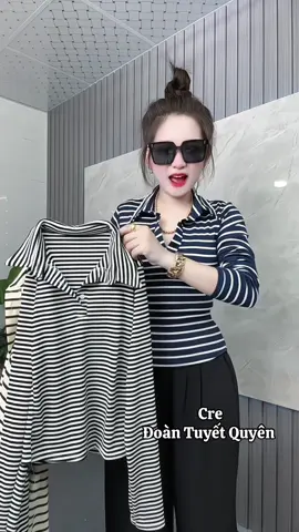 Trả lời @lng.qun780 áo thun polo nữ tay dài #aothuncobe #aothuntaydai #aothunpolo #aothunnu #DOANTUYETQUYEN 