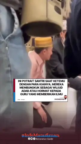 Di pesantren, nilai inti yang mendasari relasi antara santri dan guru adalah adab. Ini bukan sekadar etiket, tapi kesadaran untuk menempatkan ilmu dan pemberi ilmu pada tempat yang semestinya. Santri menghormati kiai bukan karena tak bisa berpikir kritis, tetapi karena menyadari bahwa ilmu bukan sekadar informasi, melainkan amanah yang diturunkan melalui proses rohani dan intelektual yang panjang. Repost IG/undercover.id #trans7 #santri #lirboyo #santriindonesia 