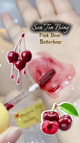 Một chiếc son tint bóng mà tôi mê #pinkbear #butterbear #sontint #unboxing #videoviral 