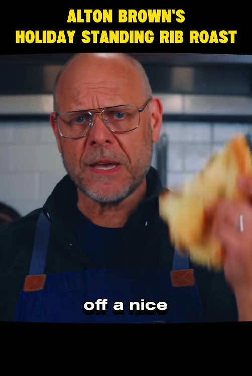 Alton Brown's Holiday Standing Rib Roast #AltonBrown #Cooking #GoodEats #Recipes #Food #PantryRaid