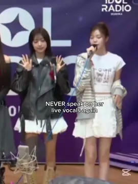 its funny how its always the same sub fandom hating on her #izna #saebi #vocals #fyp #viral 