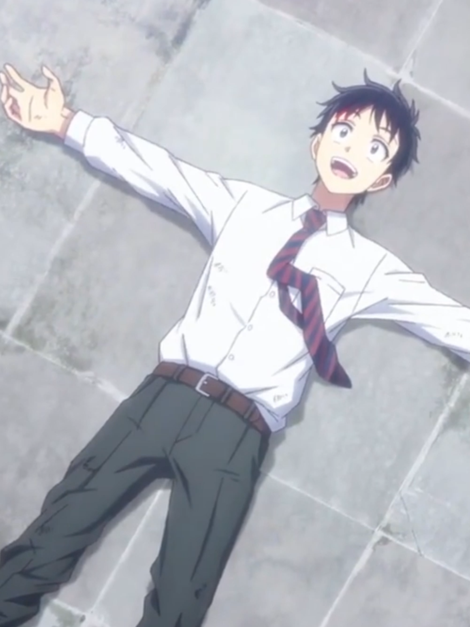 An anime about a guy who ended up in a zombie apocalypse #anime #animerecommendations  #animerecommendation #manga #animemoments