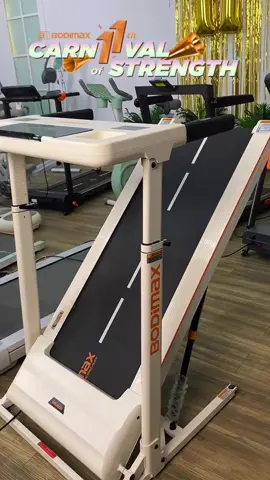 BODIMAX CARNIVAL OF STRENGTH Dapatkan penawaran menarik dan special Mystery Box buat kamu, jangan lupa join livee.. #bodimax #carn11valofstrength #treadmill #alatolahraga 