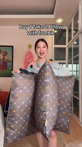 Pwedeng pwede as Christmas gift 😍 #buy1take2pillow #buy1take2 #pillow #affordablepillow 