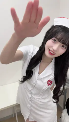 今週日曜特典会はあみだけナースを着るよ‎⊂( ᴖ ̫ᴖ )⊃💉🩸笑   #ナース #コスプレ #ハロウィン 