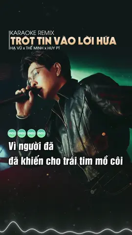 Karaoke | Trót Tin Vào Lời Hứa (Remix) - Hạ Vũ #trottinvaoloihua #havu #hatcungenzo #viral 