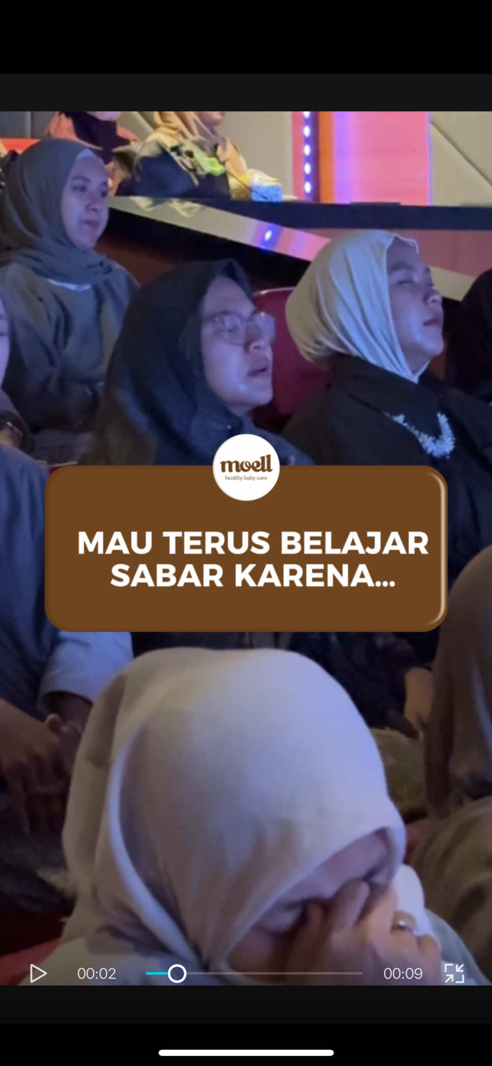 mau terus belajar sabar karena anakku layak punya Ibu yang nggak gampang marah, yang …. apalagi nih mommy? Coba tulis di komentar yaaa #moellsmartparentsclass  #moellskincarebaby #moell  #celineevangelista 