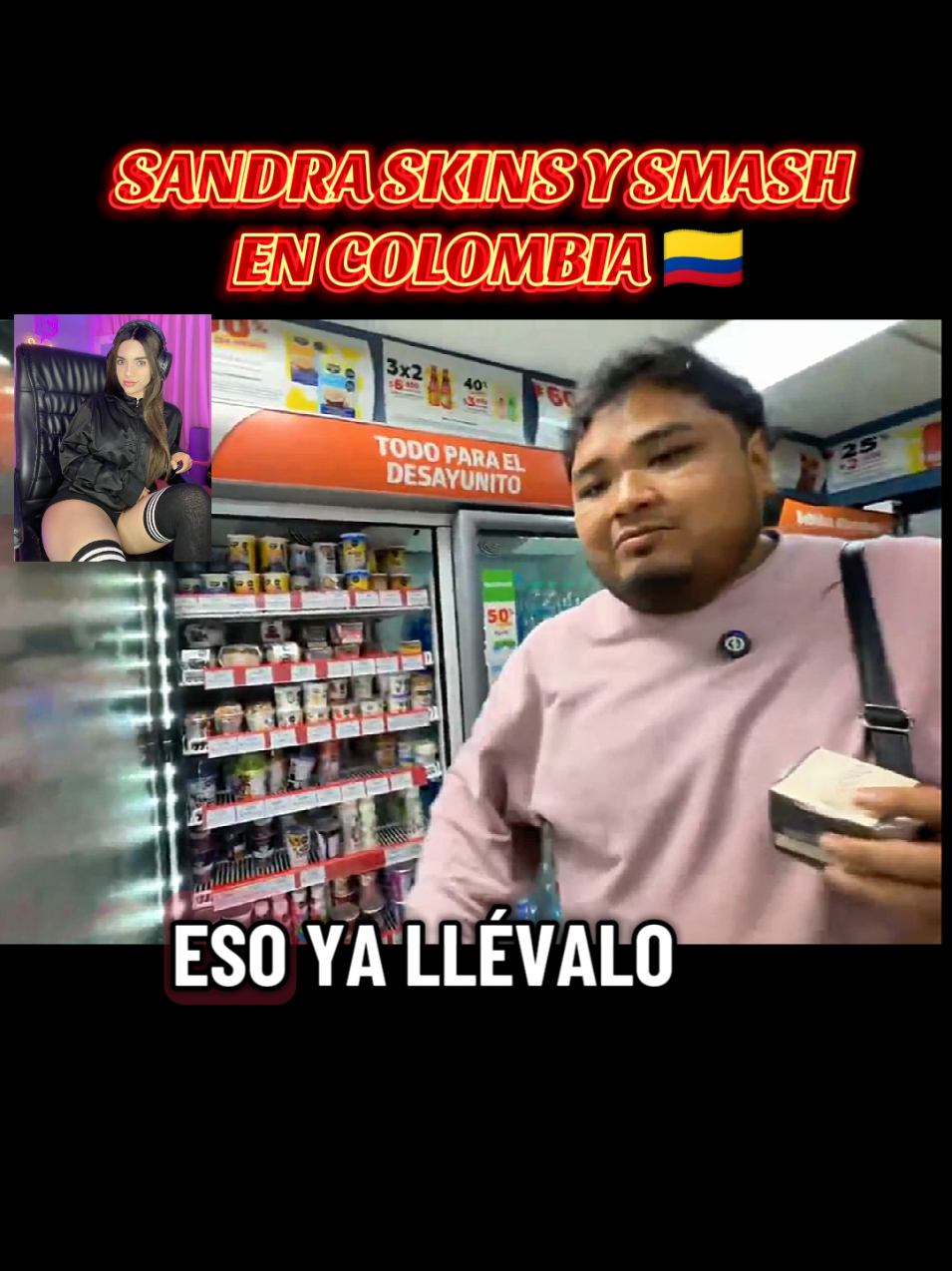 Sandra Skins y Smash en Colombia, #sandraskins #smashdota #zully #milenkanolasco🎀 #viraltiktok @Sandra Skins @Smashdota 