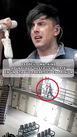 PEDÓFILO WATKINS APUÑALADO HASTA LA MUERTE EN UN ATAQUE FRENÉTICO EN PRISIÓN#ianwatkins #lostprophets #jail #news