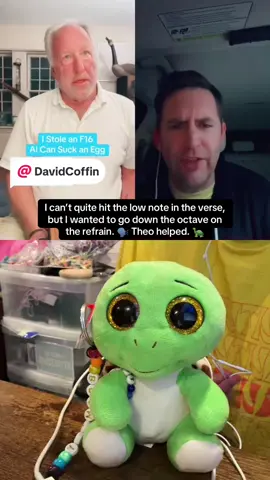 #duet with @MHB Theo the Turtle is very much against A.I. music, to be clear. #shantytok #f16 #seashanty #folkmusic @DavidCoffin @Stix @fleeland  