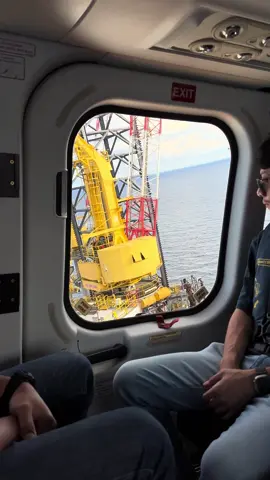 🚁🏗️ #ofshorelife #ไอหนุ่มเจาะโลก #เด็กใต้ป้ายยะลา #fyp 