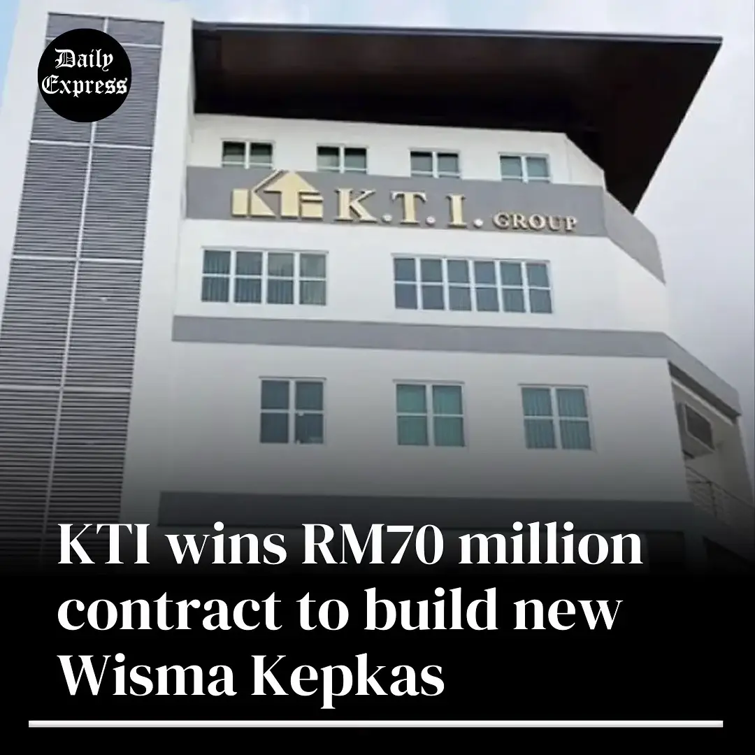 KOTA KINABALU: KTI Landmark Bhd has secured a RM70 million contract to build the new headquarters for the Tourism, Culture and Environment Ministry here, The Malaysan Reserve reported on Tuesday. The project, awarded jointly by the Ministry and the trustees of Sabah Parks, Sabah Tourism Board, and Sabah Cultural Board, will replace the existing Wisma Budaya. The project will involve the demolition of the old structure and the construction of a modern complex, known as Wisma Kepkas, on a 1.1-acre site along Jalan Wisma Budaya. Full story: https://www.dailyexpress.com.my/news/268519/kti-wins-rm70-million-contract-to-build-new-wisma-kepkas/