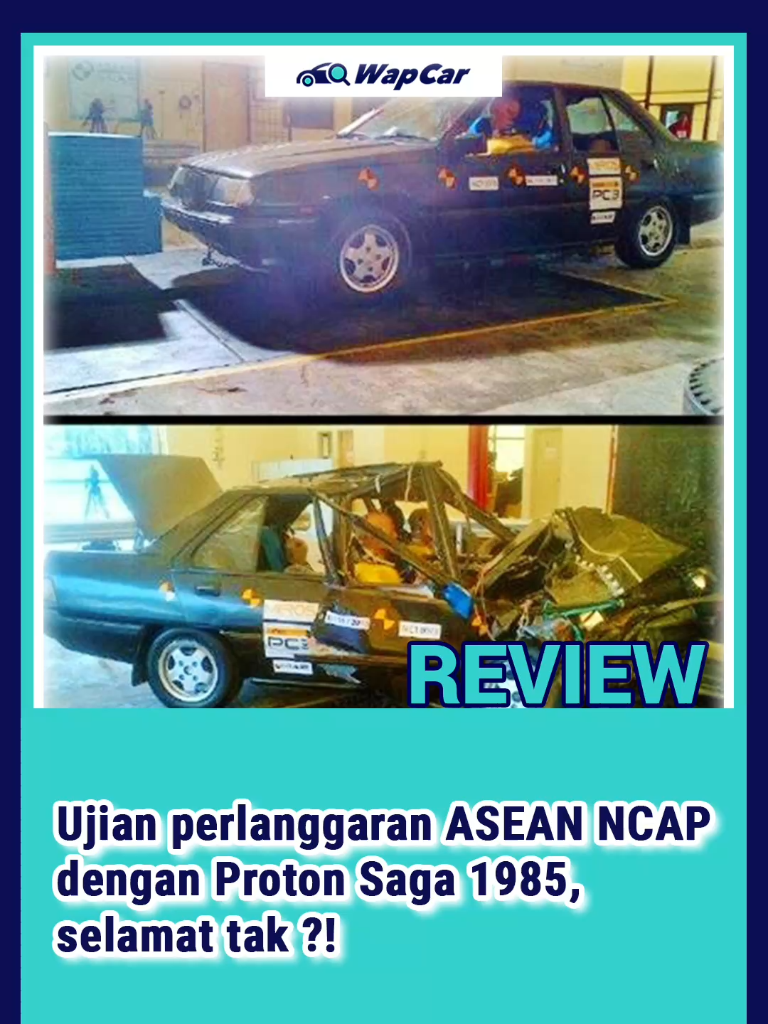 Ingat video crash test Proton Wira? Ada yang kata “Proton Wira bukan kereta lama lah bro.” Lepas tu muncul pula komen lain: “Saga lama confirm lagi tahan, besi satu badan.” Dan paling banyak request — nak tengok Volvo 240 punya crash test. Baik. Kita buat Battle of the 80s secara betul-betul. Proton Saga 1985 vs Volvo 240. Kita selit sekali BMW E30 & Mercedes-Benz W124 untuk cukupkan line-up legenda. Amacam? Sekarang soalan paling jujur: Kalau korang terpaksa duduk dalam salah satu kereta ni untuk rempuh dinding — korang pilih yang mana? #aseanncap #protonsaga #volvo240 #crashtest #fyp