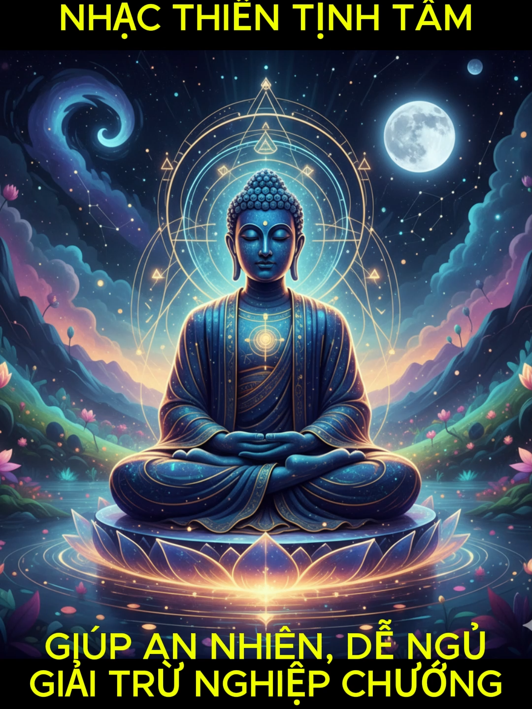 Nhạc Thiền an nhiên, dễ ngủ, giải trừ nghiệp chướng #phatthichca #nhacthien #anlanh #tamlinh
