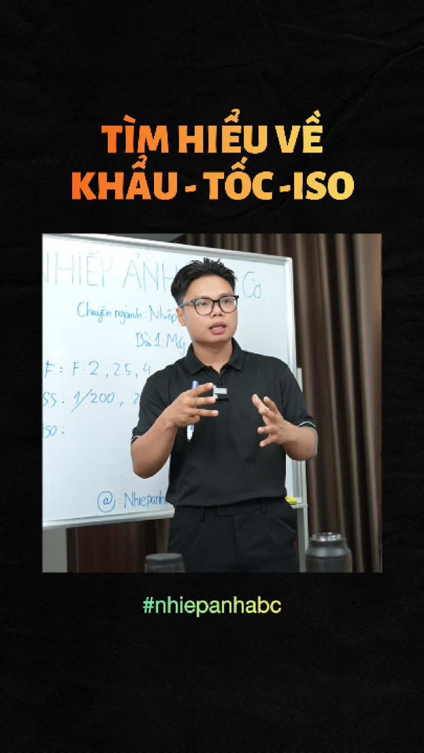 Khẩu độ - tốc độ màn chập - Iso trong nhiếp ảnh sự kiện ✨📸 #nhiepanhabc #photography #photoshoot #phototutorial #hocchupanh 
