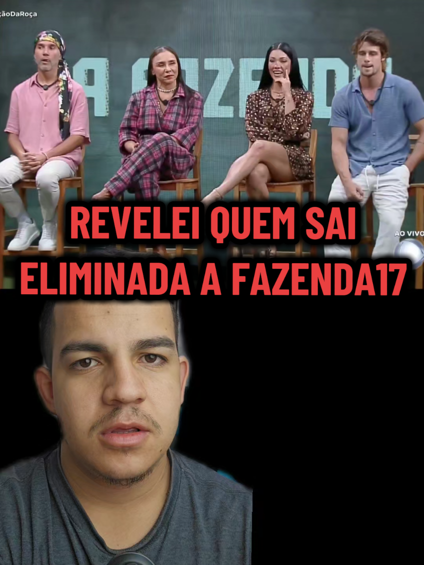 Revelei quem sai eliminada de A Fazenda 17 entre Yoná, Rayane, Matheus e Fernando