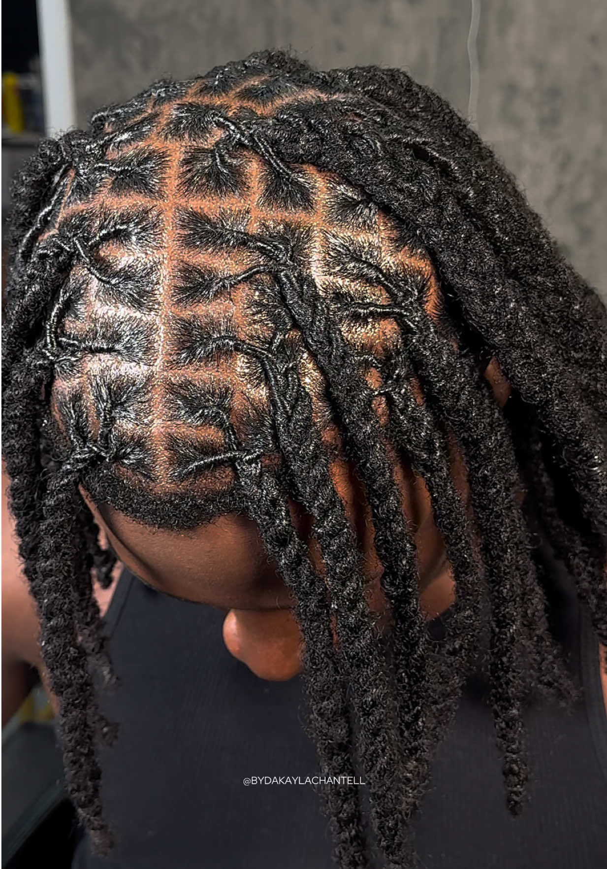 18 Month Starter Loc Update I get questions about his locs almost every day 😂 so here’s the update! Two strand pattern gone, fully locked, and retaining length. #DallasLoctician (75116) Deposit & ID required when booking Monthly appt openings on the 21st Style: Luxe Loc Retwist + Styling (Braids) Stylist: @BYDAKAYLACHANTELL, THE BRAND  #bydakaylachantell #locs #menslocs #fyp 