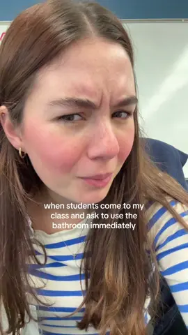 hi, nice to see you too.. #teachersoftiktok #middleschool #students #bathroom #teacherlife 