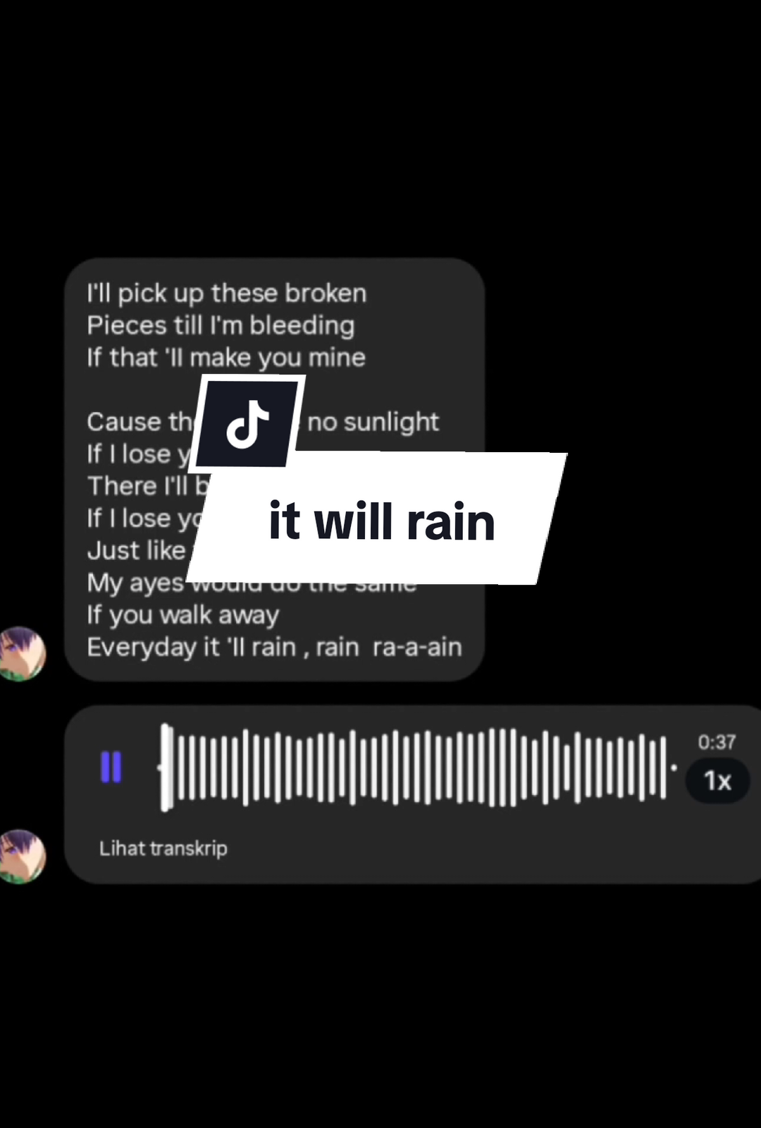 If I lose you baby.... #coversong #songs #itwillrain #zumicoversong 