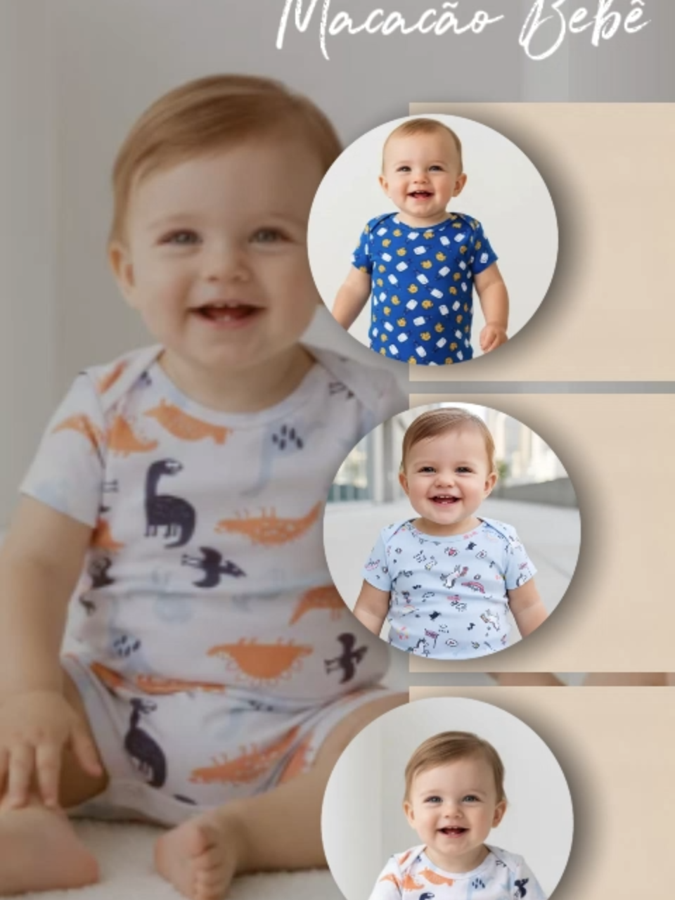 👶✨ Macacão de bebê que é puro amor! 💕 Confortável, 100% algodão suedine e com estampas e cores lindas para meninos e meninas 🌈 Aquela peça que toda mamãe ama ter no guarda-roupa dos pequenos — macia, prática e perfeita para qualquer ocasião! 🍼💫 👉 Escolha o lookinho ideal em www.plarumkids.com.br #PlarumKids #ModaBebê #MacacãoInfantil #LookDeBebê #RoupasInfantis #ConfortoComEstilo #MaternidadeReal #AmorEmCadaDetalhe