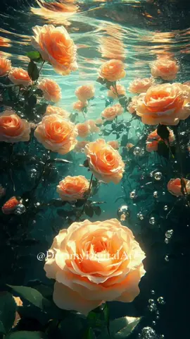 #aigenerated #aesthetic #rose #fyp #waterfall 