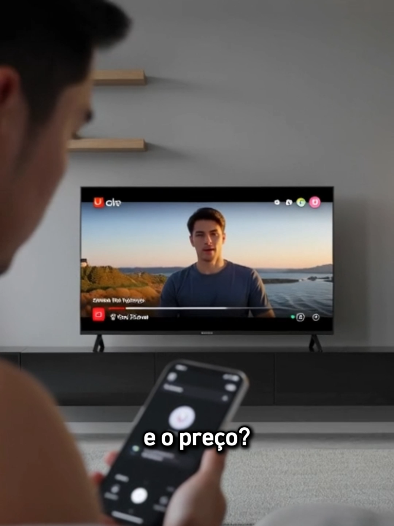 Quer uma Smart TV completa sem gastar muito? Achou! 📺✨ A TV Weyon de 32