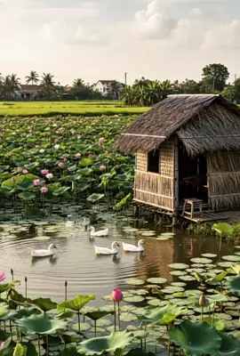 “Trong đầm gì đẹp bằng sen…” loài hoa quen thuộc, gọi nhớ bao kỷ niệm. #canhqueyenbinh #chualanh #boconganh #tuoithotoi #foryou 