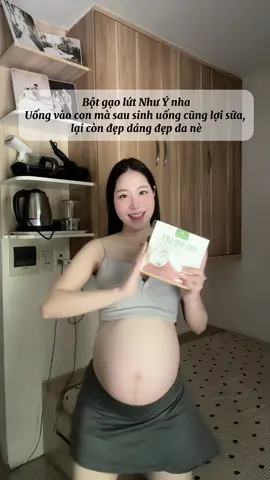 Bí quyết của tui nè mấy bà, uống vào con mà sau cx lợi sữa á 🥰 #xh #mebau #phamthuybotgaolut #botgaolutnhuy 