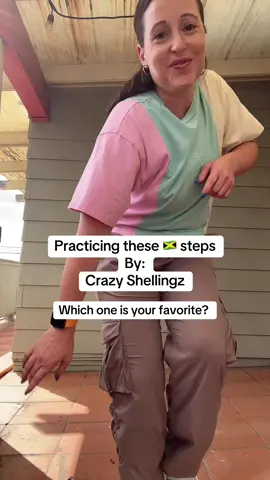 Shoutout to @crazyshellingz official page for these steps!!!! 😁😁😁😁 #dancehall #confidenceindance #caribbean 