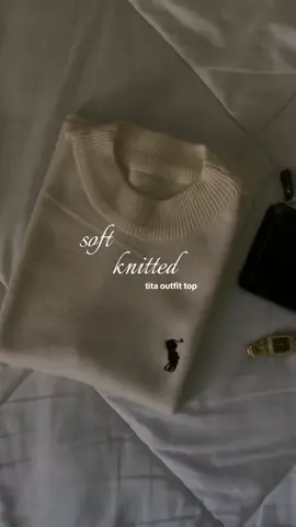 comfy & affordable top #top #knitted #oldmoney #outfit #fyp 